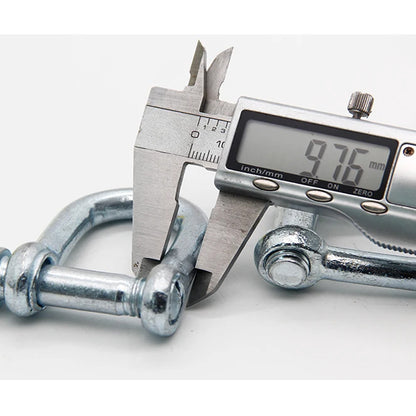 5 Ton 4M Car Trailer Tow Rope with U Hook Recovery Rope Heavy Duty Tow Strap