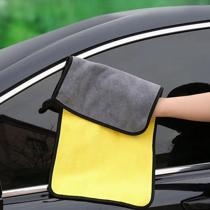 30x60cm Car Washing Towel 600GSM Microfiber Clean Towel Cloth Car Drying Towel