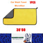 30x60cm Car Washing Towel 600GSM Microfiber Clean Towel Cloth Car Drying Towel