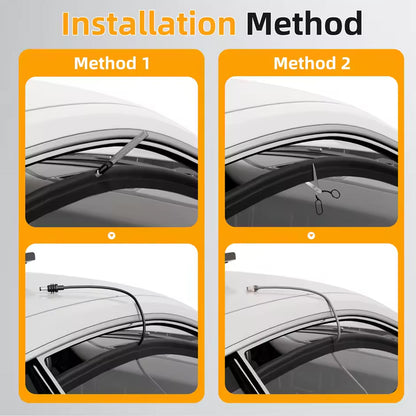 Car Window Pass Through Protective Cover for Starlink Cables and Cords