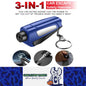 Car Safety Hammer Window Breaker Glass Breaker Seat Belt Cutter Blue Pro Hammer