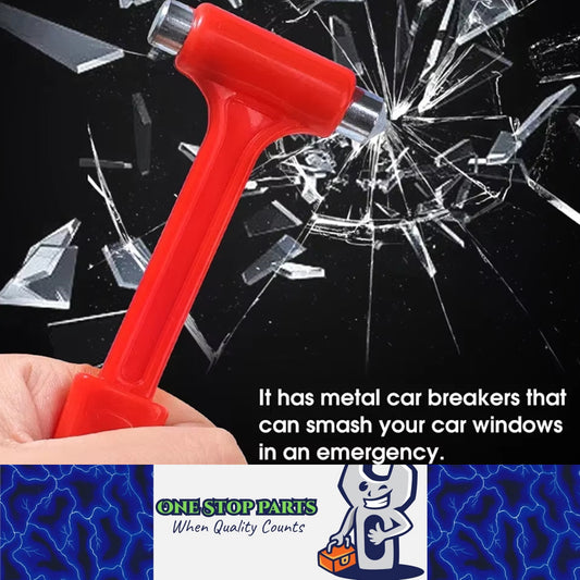 Car Safety Hammer Window Breaker Glass Breaker Seat Belt Cutter Escape Tool