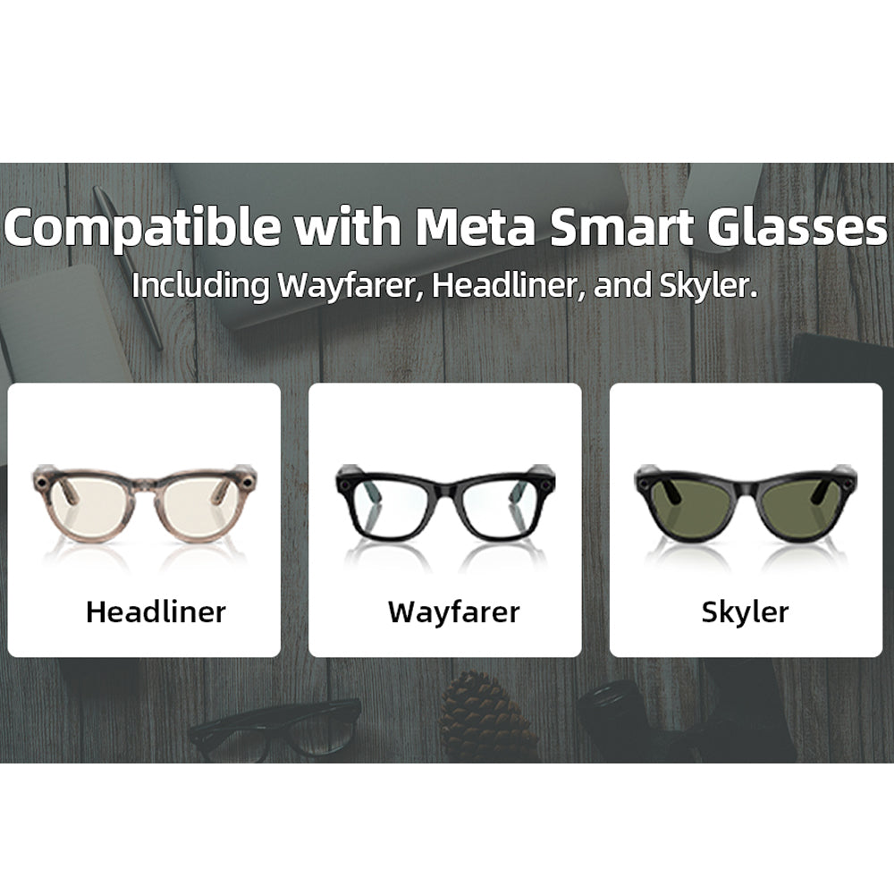 1.2M USB C Charging Cable for RayBan META Smart Glasses Wayfarer Skyler Headline