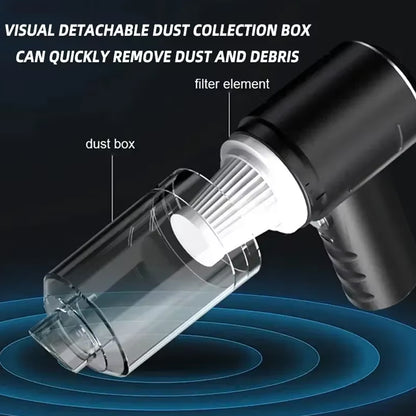 Wireless Car Vacuum Cleaner Portable 120W Durable Car and Home Vacuum Cleaner