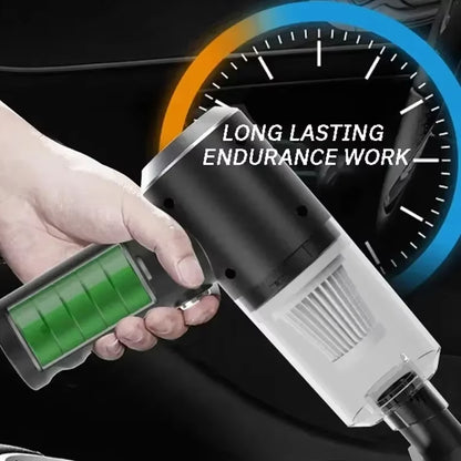 Wireless Car Vacuum Cleaner Portable 120W Durable Car and Home Vacuum Cleaner