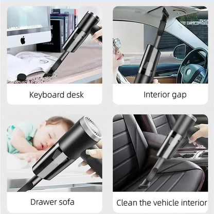Wireless Car Vacuum Cleaner Portable 120W Durable Car and Home Vacuum Cleaner