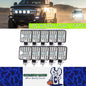 10 x LED Work Lights 87W 12V-24V 6500K Spot Beam Flood Beam Combo LED Work Light