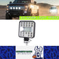 1 x LED Work Light 87W 12V-24V 6500K Spot Beam Flood Beam Combo LED Work Light