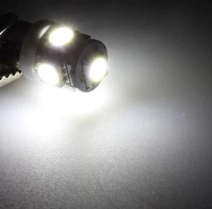 2 x G4 12V 5smd Cool White Marine Boat Camper 5050 RV Jayco Light Bulb Lamp DC