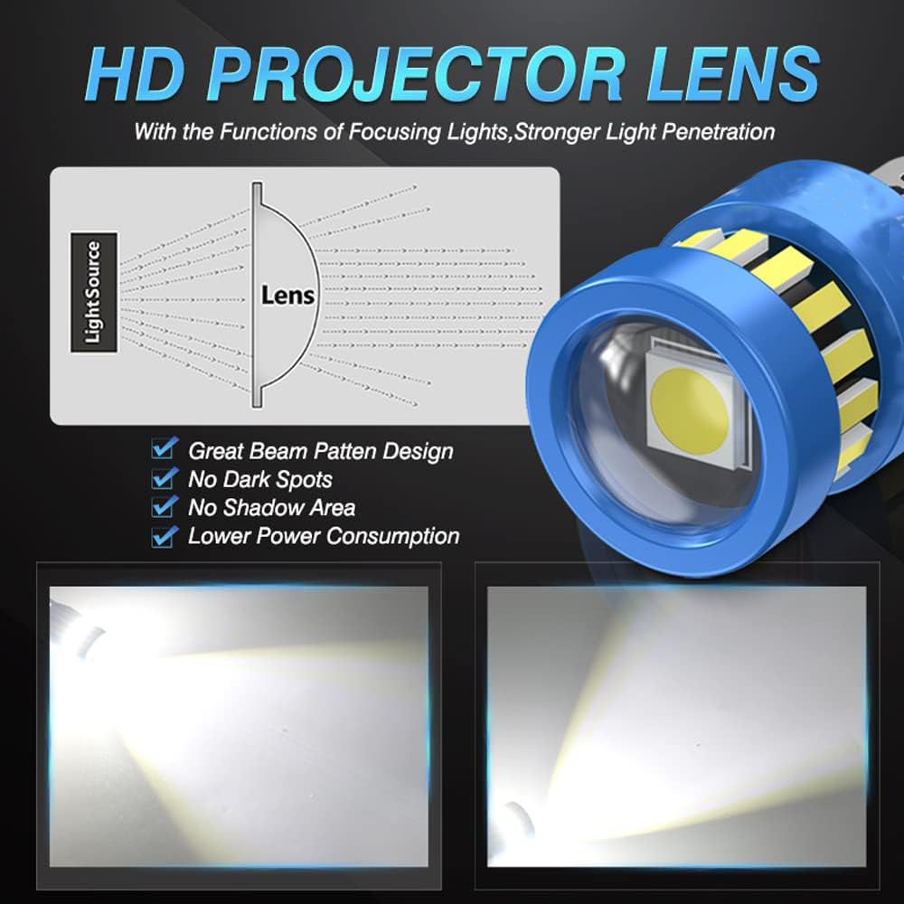 2pcs T10 Cool White 19SMD Canbus LED Bulbs Super Bright 194 W5W T10 LED Globes