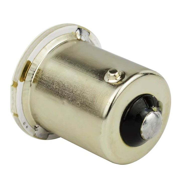 20 x Yellow BA15S 1156 12V COB Style Yellow Flat Face LEDs (20pcs)