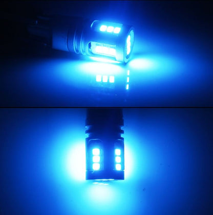10 x Ice Blue BA9S 10-30v 15smd error free, Canbus non polarity Ice Blue (10pcs)