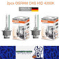 2 x OSRAM D4S HID Xenon Globes 4200K Headlight Original Osram D4S HID Bulbs