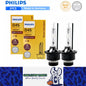 2 x PHILIPS D4S HID Xenon Globes 4200K Headlight Original Philips D4S HID Bulbs