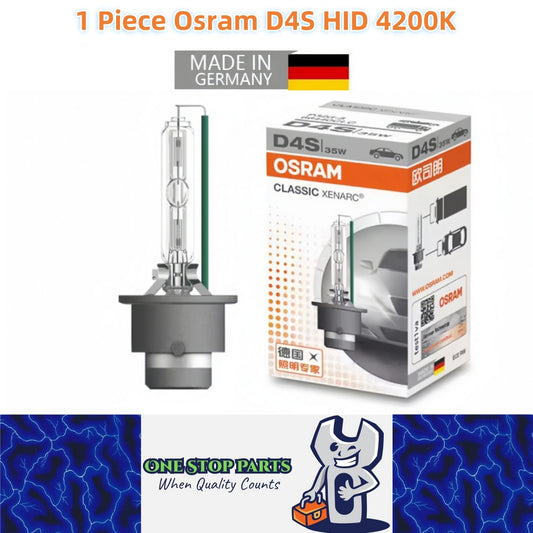 1 x OSRAM D4S HID Xenon Globe 4200K Headlight Original Osram D4S HID Bulb