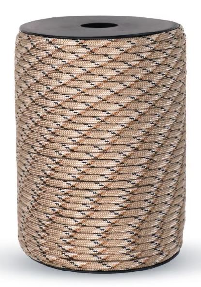 100m Desert Camouflage 550lb Military 9 core Paracord Rope 4mm Outdoor Camp Rope