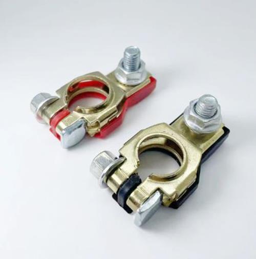 2 x Battery Terminals Positive and Negative Original Style Terminals (Style 3)