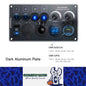 Switch Panel LED Dimmer Switch PD+QC3.0 USB Charger Voltmeter and Power Socket