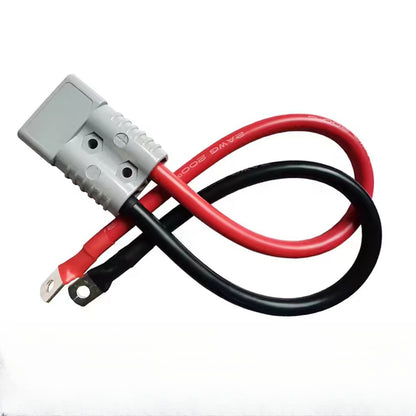 1 x 175amp Anderson Style Plug With 80cm 4AWG Cable with Eye Terminals 175 Amp