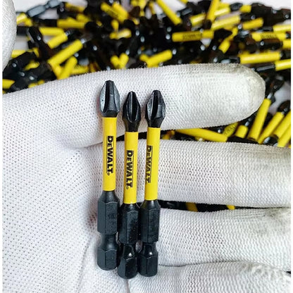 10 x DEWALT Impact Screwdriver Bits PH2 57mm Impact Resistant Cross Heads