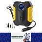Yellow Car Air Compressor Pump Tire Inflator 12V 3M Cigarette Lighter Plug Cable