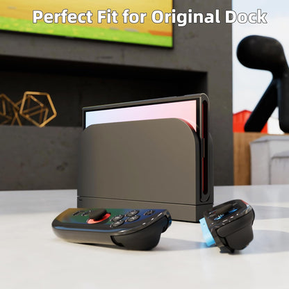 Black Dockable Protective Cover Slim Protector Case for Switch 2 & Joy Con 2025