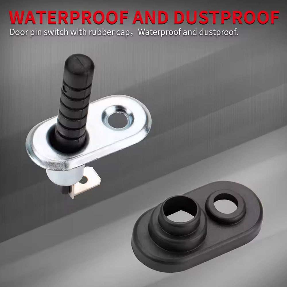 5pcs Door Pin Switch Car Hood Jamb Adjustable Momentary On/Off 12V 20A for Car