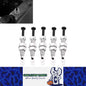 5pcs Door Pin Switch Car Hood Jamb Adjustable Momentary On/Off 12V 20A for Trunk