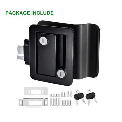 RV Trailer Camper Entry Door Lock RV Door Lock Double Open Door With Deadbolt