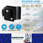 RV Trailer Camper Entry Door Lock RV Door Lock Double Open Door With Deadbolt