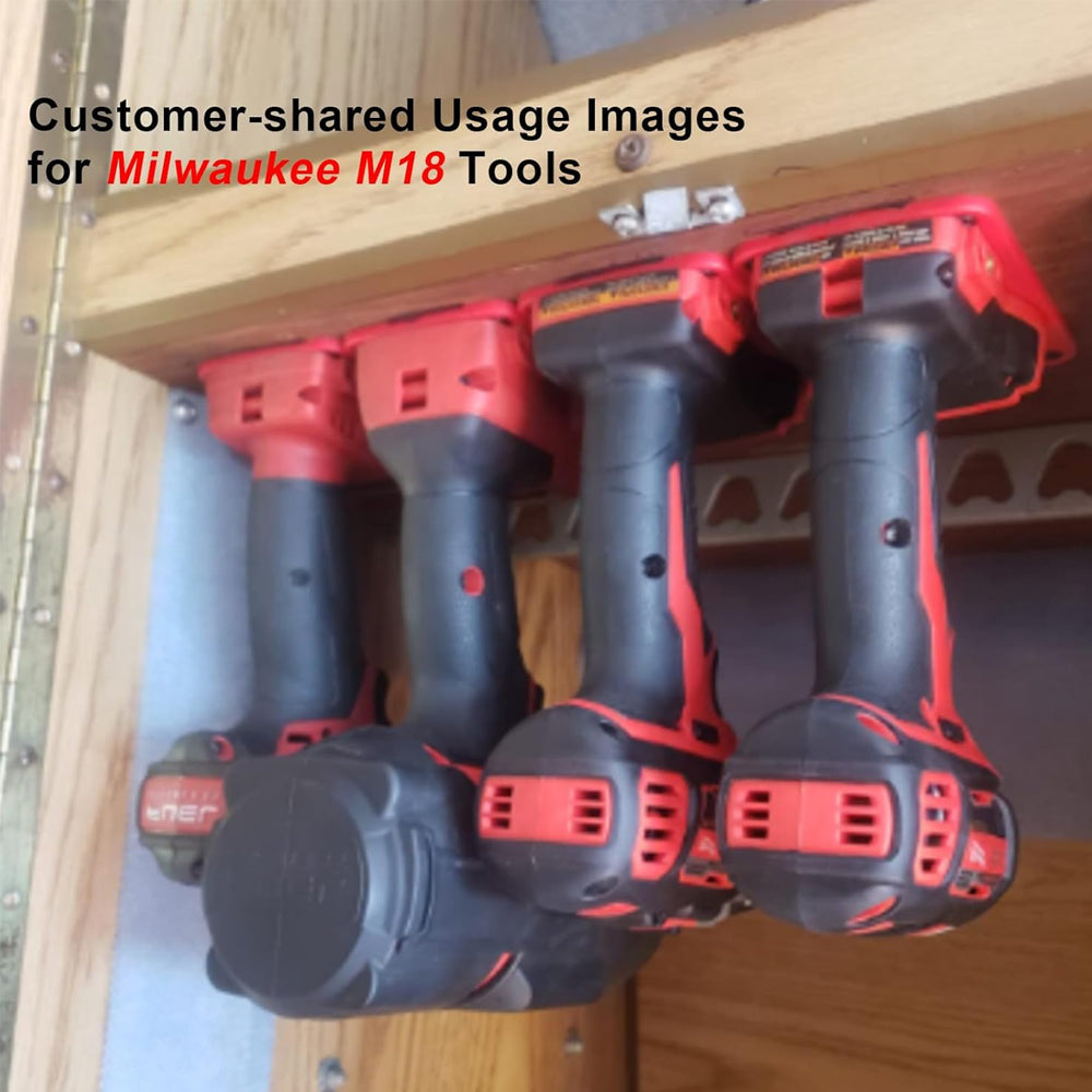 10 x Drill Tools Holder Hanger for Milwaukee M18 18V & Dewalt 20V 12V Power Tool