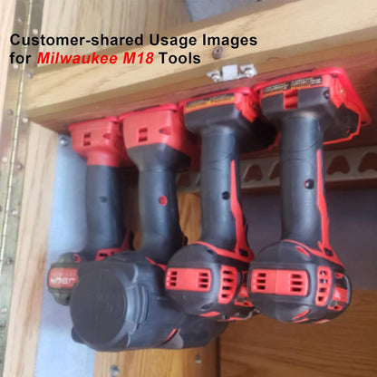 10 x Drill Tools Holder Hanger for Milwaukee M18 18V & Dewalt 20V 12V Power Tool