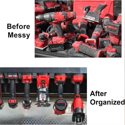 10 x Drill Tools Holder Hanger for Dewalt 20V 12V & Milwaukee M18 18V Power Tool