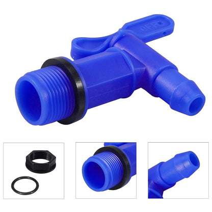 3/4" IBC Drum Tap Faucet NPT Adapter Valve for Water Tank Garden Hose Brew