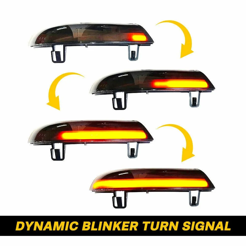 2 x Dynamic LED Mirror Indicator Signal Light VW GOLF 5 MK5 Jetta GTI Passat B5