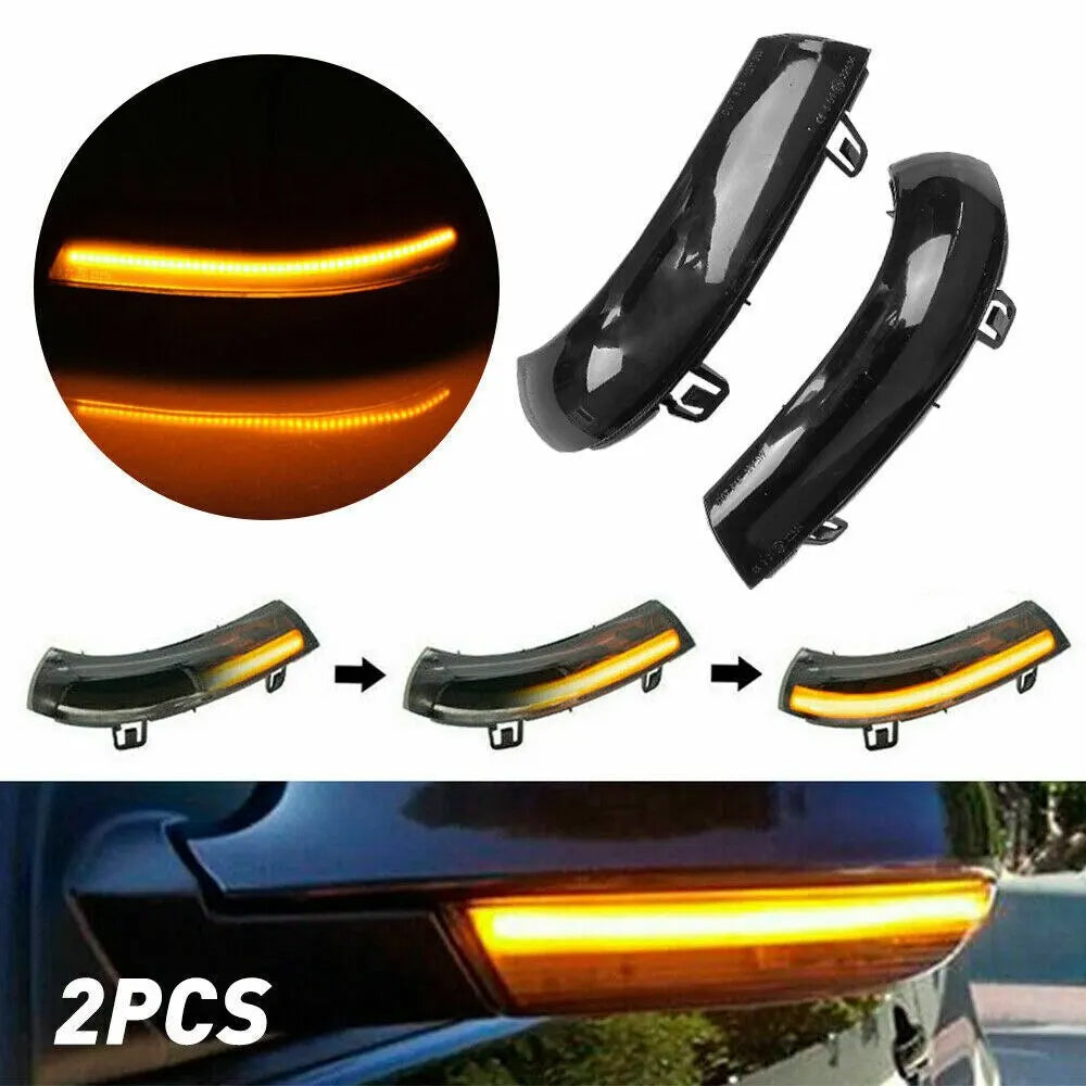 2 x Dynamic LED Mirror Indicator Signal Light VW GOLF 5 MK5 Jetta GTI Passat B5