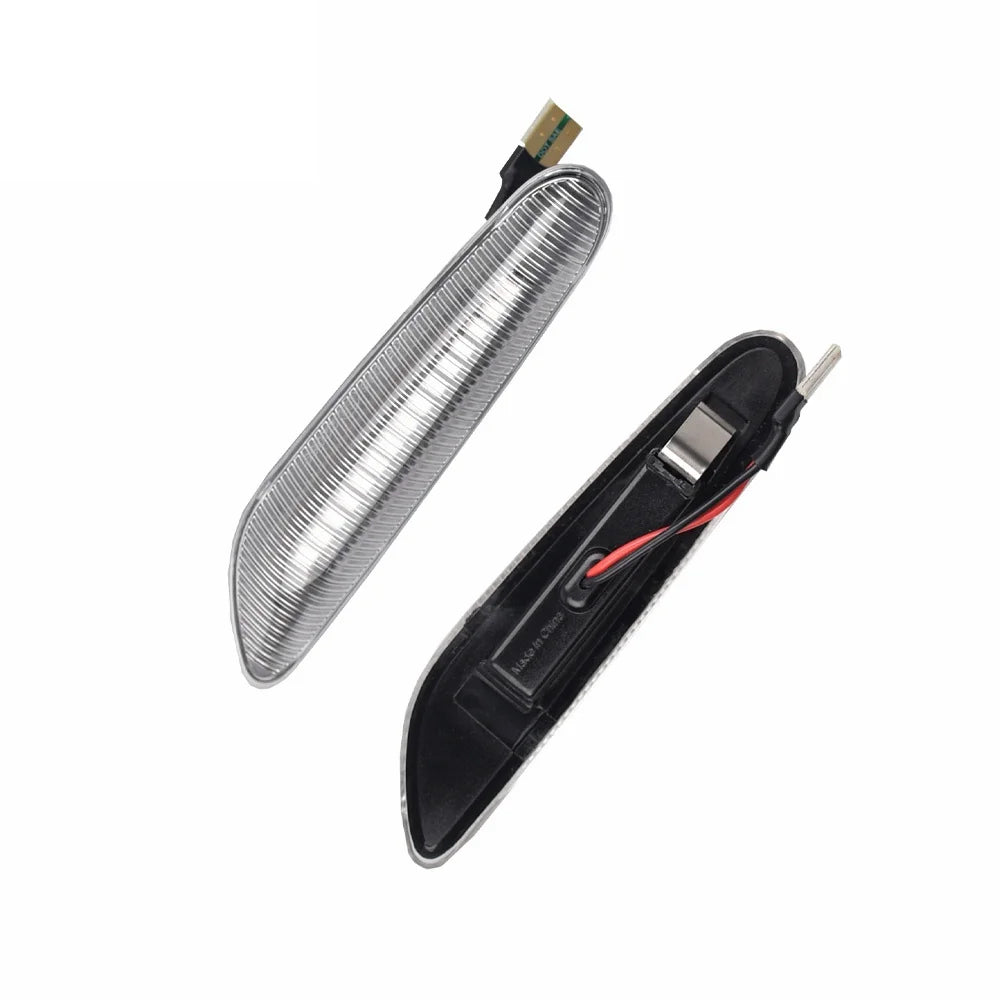 2x Dynamic LED Fender Lights Side Marker Lamps fit for BMW 1 3 5 Serie X1 X3 X5