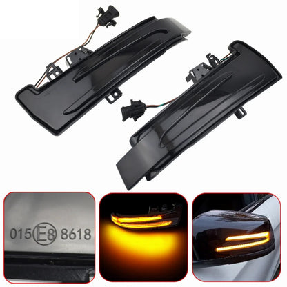 2x Dynamic Turn Signal Led Rearview Mirror Light for Benz A B C E S GLA/K Class