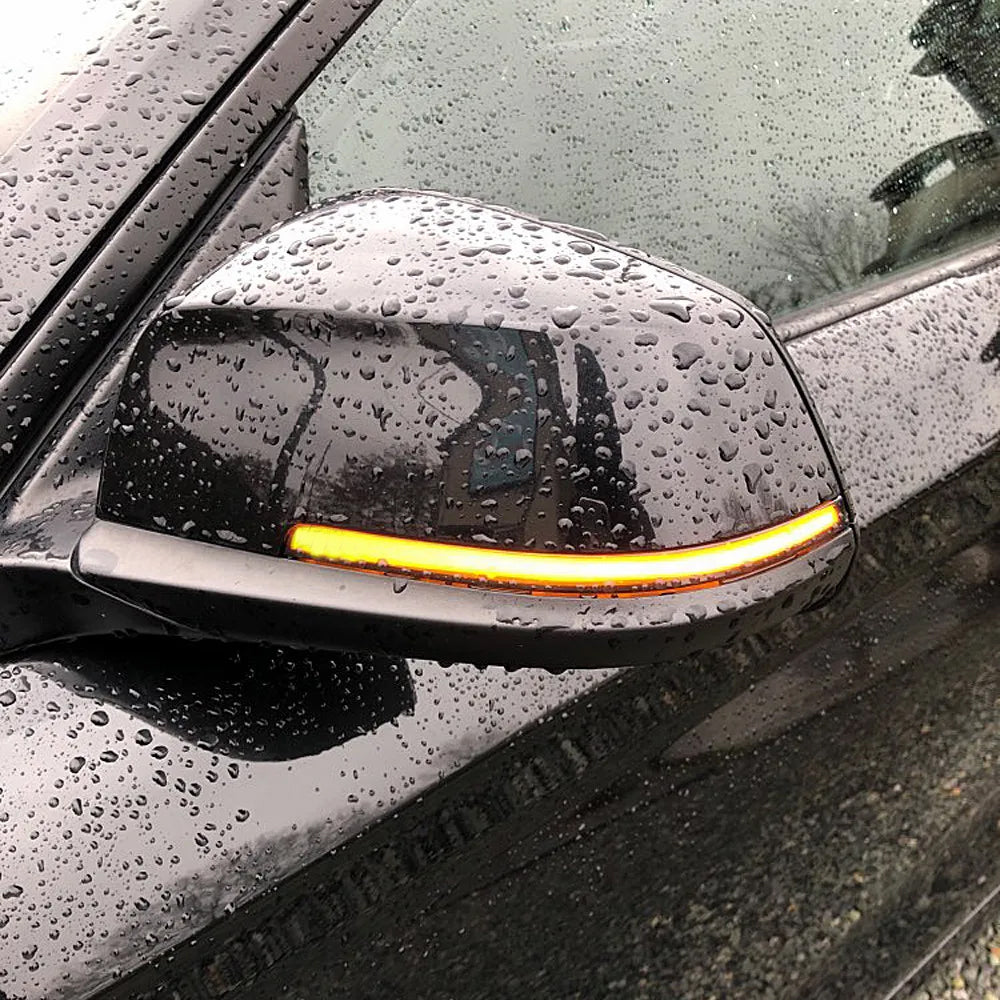 2x Dynamic Turn Signal Led Rearview Mirror Light for BMW 1 2 3 4 Series X1 i3 M2