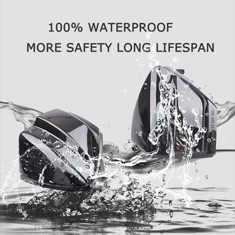 2x Dynamic Turn Signal Light Led Rearview Mirror Light for Ford S-Max Kuga C-Max