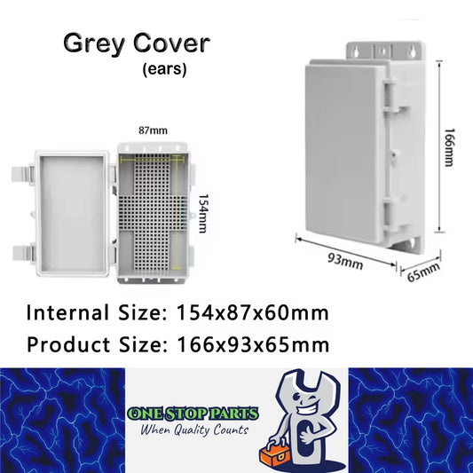 Waterproof Electrical Box 166x93x65mm Outdoor Plastic Enclosure Junction Box
