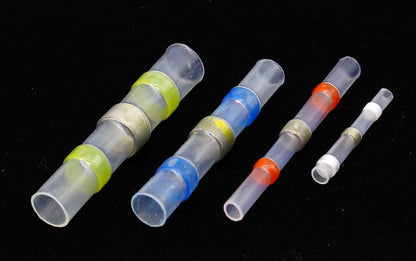 100pcs Mixed Waterproof Heat shrink Wire Connector Solder Insulated Joiners