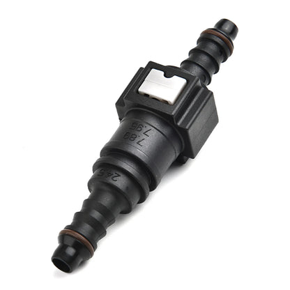 Fuel Line Quick Connector ID6 7.89mm Nylon Hose Coupler Adaptor for Car Oil Pipe