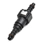 Fuel Line Quick Connector ID6 7.89mm Nylon Hose Coupler Adaptor for Car Oil Pipe