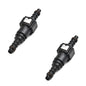 Fuel Line Quick Connector ID6 7.89mm Nylon Hose Coupler Adaptor for Car Oil Pipe