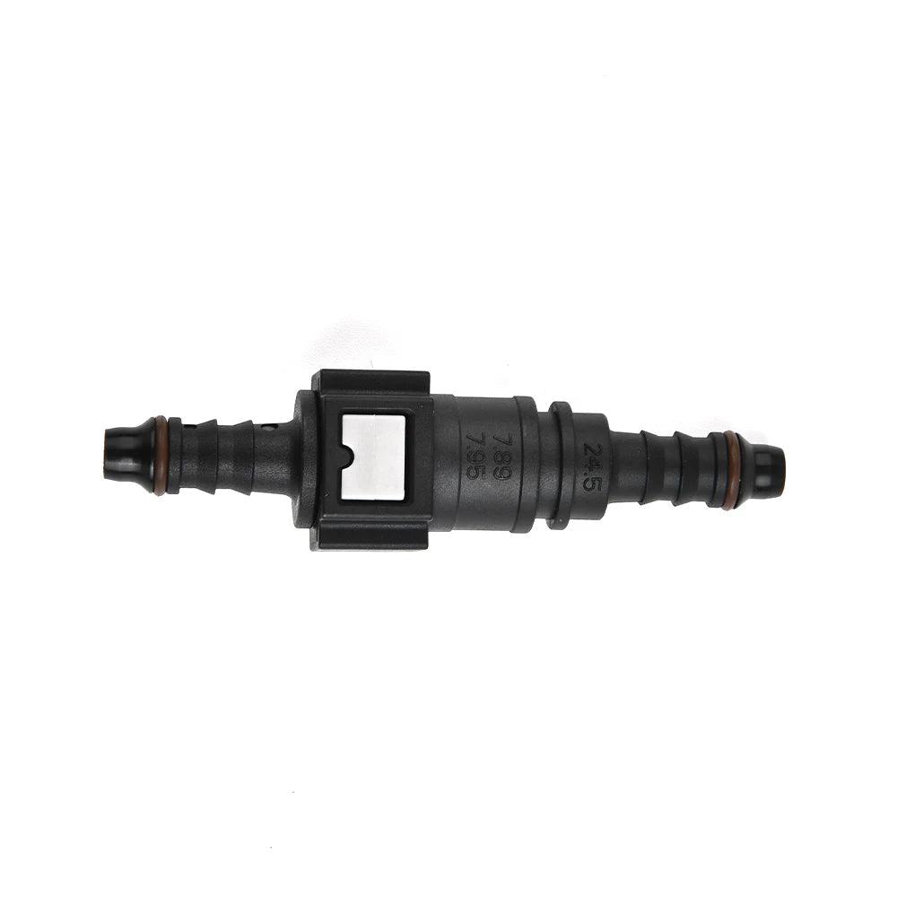Fuel Line Quick Connector ID6 7.89mm Nylon Hose Coupler Adaptor for Car Oil Pipe