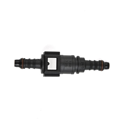 Fuel Line Quick Connector ID6 7.89mm Nylon Hose Coupler Adaptor for Car Oil Pipe