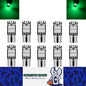 10 x T10 Green 26smd 4014 Style Super Bright T10 LED Globes (10pcs)
