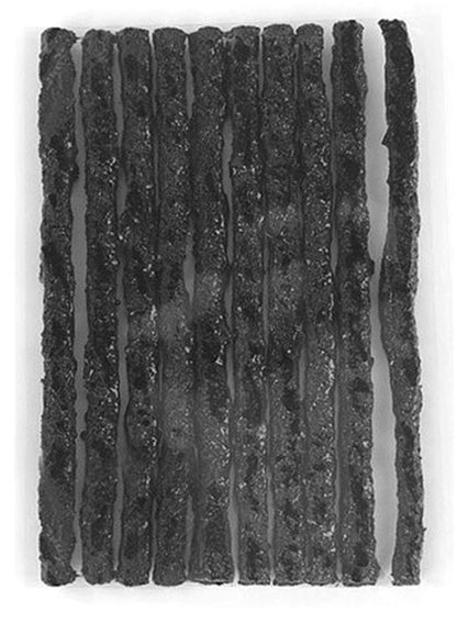 10 x Black 6mm Tyre repair kit strips for plugging tyre puncture hole (10pcs)