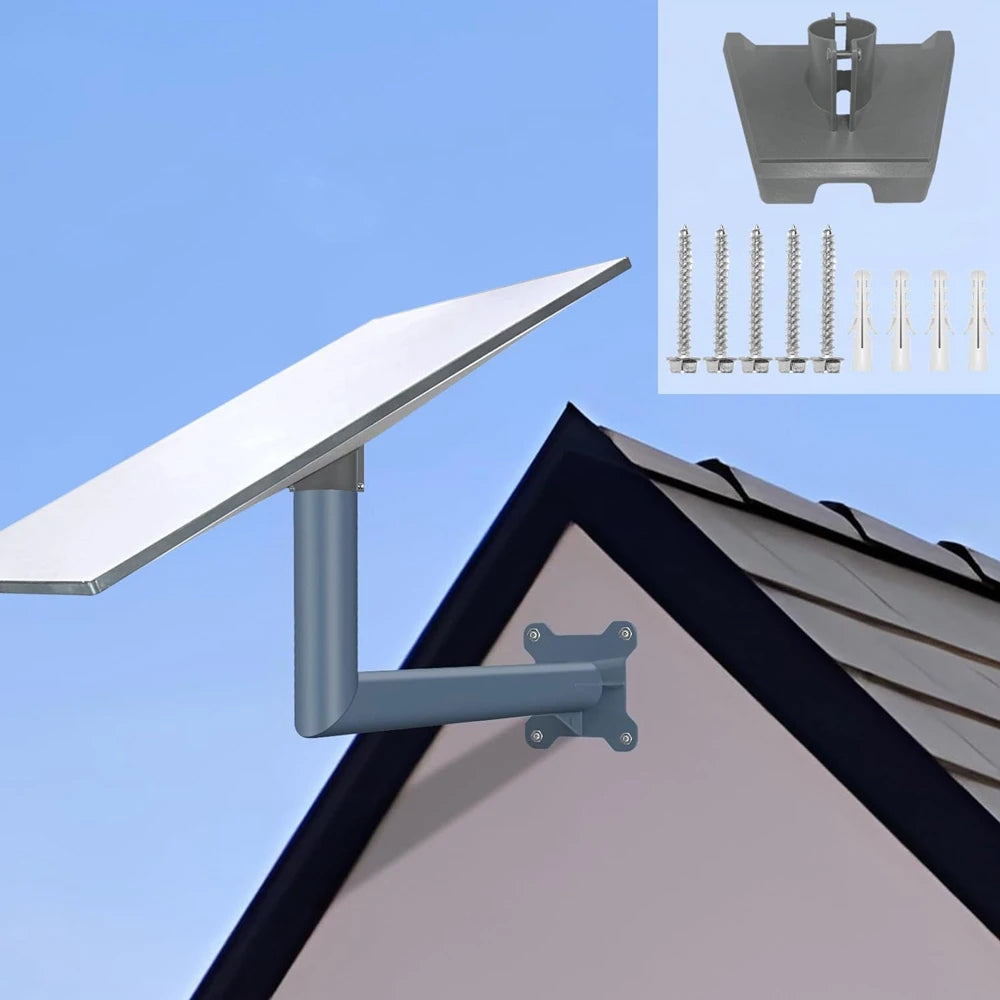Starlink Gen 3 Wall Mount Kit Roof Pole Bracket Pipe Stand Adapter Outdoor V3